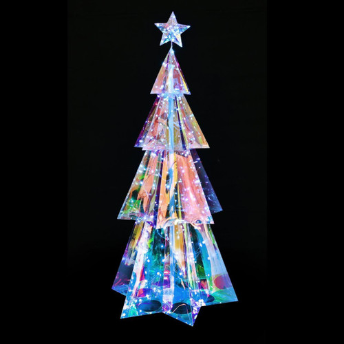 Christmas Elves LED Dreamlight Tiered Tree - 120cm Christmas Elves LED Dreamlight Tiered Tree - 120cm