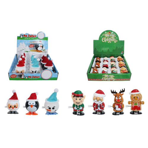 Christmas Elves Christmas Wind Up Toy (7 Styles) Christmas Elves Christmas Wind Up Toy (7 Styles)
