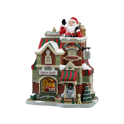 Lemax Christmas Shop Lemax The Santa Shop Lemax Christmas Shop Lemax The Santa Shop