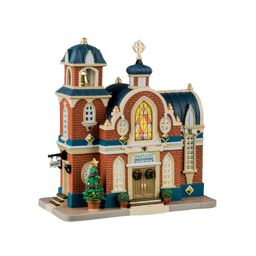 Lemax Christmas Shop Lemax Spirit Of Joy Community Church Lemax Christmas Shop Lemax Spirit Of Joy Community Church