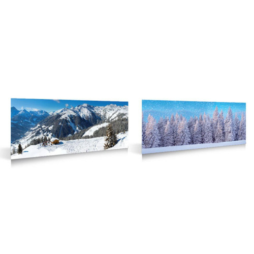 MyVillage Wintersport - Forest Background Double Sided - 98cm MyVillage Wintersport - Forest Background Double Sided - 98cm
