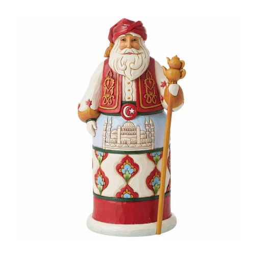 Jim Shore Turkish Santa Figurine - 17cm Jim Shore Turkish Santa Figurine - 17cm
