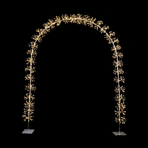 Warm White Starburst Arch LED Lights Warm White Starburst Arch LED Lights