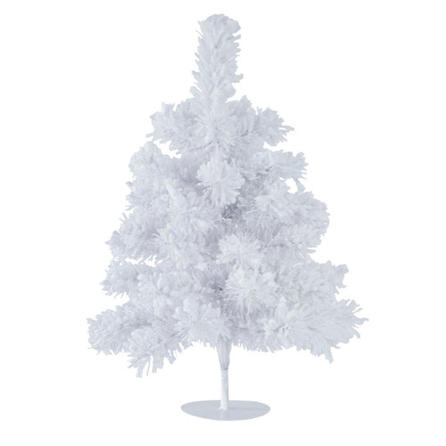 Miniature Frosted Holiday Tree – Snow-Flocked Tabletop Accent