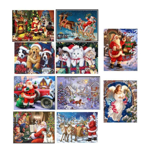 Christmas Elves Diamond Art Design Kit Christmas Elves Diamond Art Design Kit