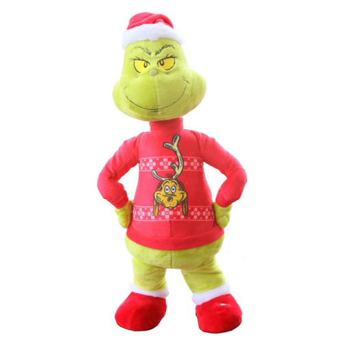 Stepping Grinch in Red Sweater Stepping Grinch in Red Sweater