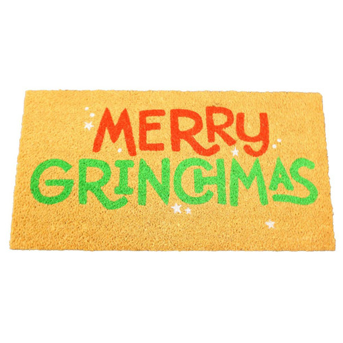 Merry Grinchmas Doormat Display Merry Grinchmas Doormat Display