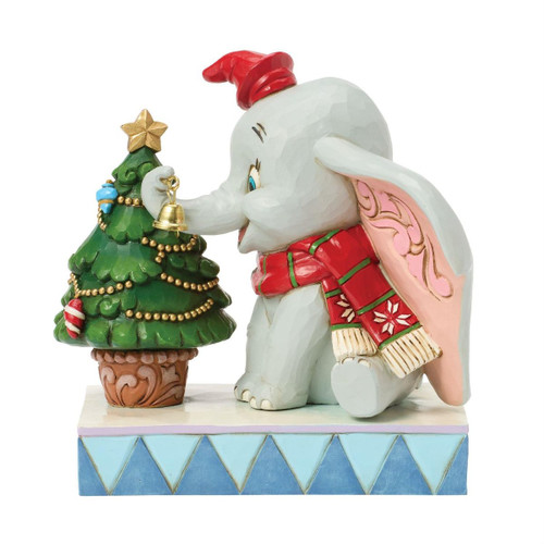 Dumbo with Christmas Tree Collectible by Jim Shore Dumbo with Christmas Tree Collectible by Jim Shore