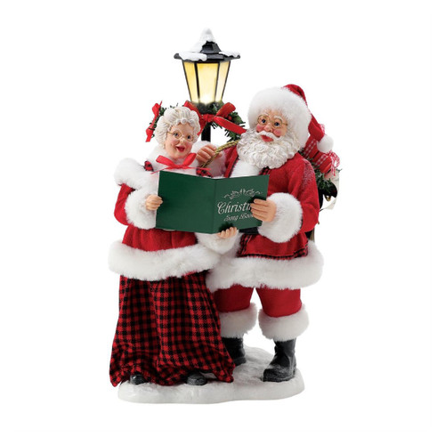 Possible Dreams Merry Carolers Santa and Mrs Claus