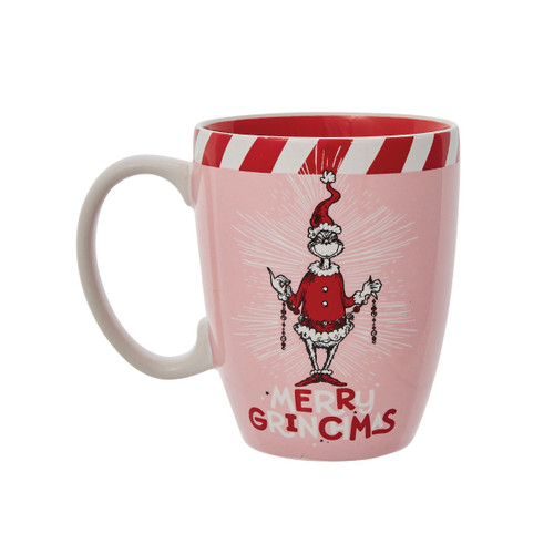 Dr Seuss Grinch Pink Merry Grinchmas Mug Dr Seuss Grinch Pink Merry Grinchmas Mug