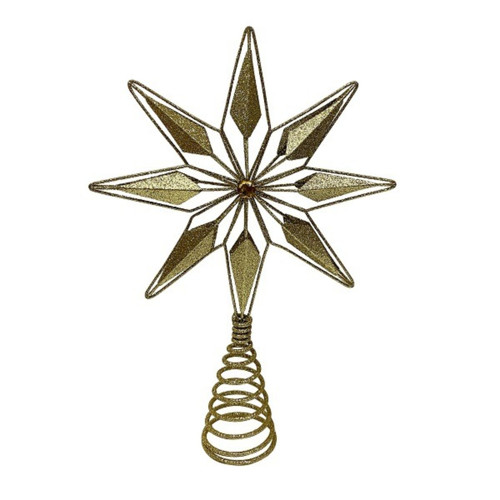 Tree Topper 7 Point Gold Tree Topper 7 Point Gold