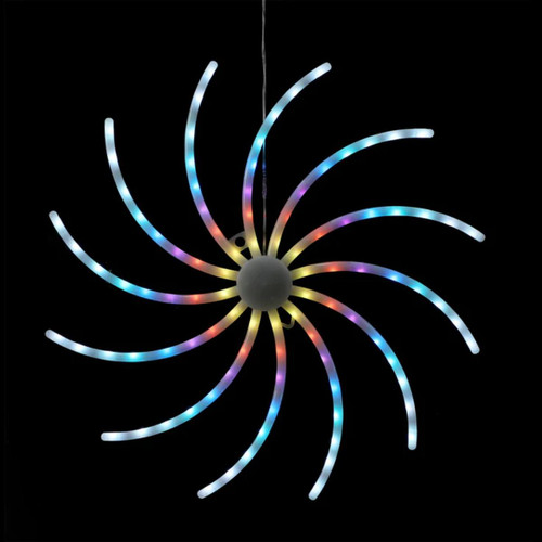RGB LED Outdoor Spinner Light
