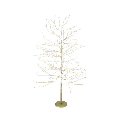 Champagne LED Christmas Twig Tree – 180cm