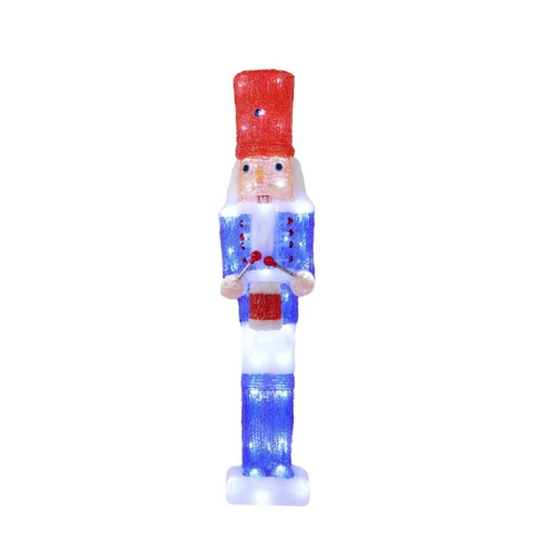 3D Spun Acrylic Toy Soldier Festive Statue