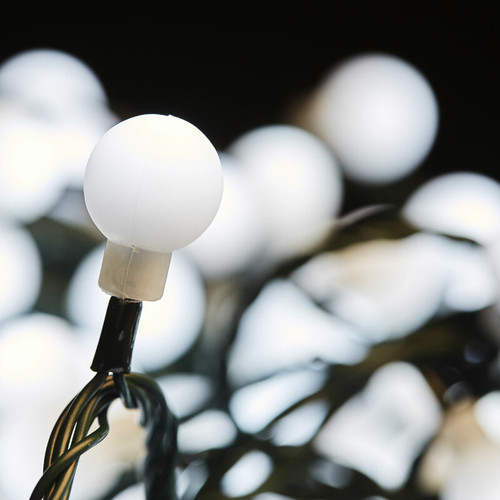 300 LED Connectable Cherry Ball Lights - White 300 LED Connectable Cherry Ball Lights - White