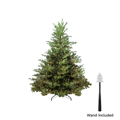 Hotham Pre-Lit LED Christmas Tree with Remote Wand