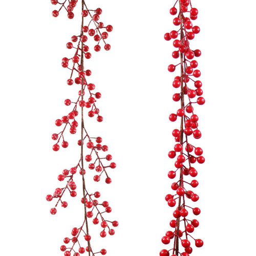 Artificial Red Berries Christmas Garland (2 Styles)