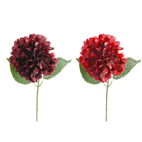 Artificial Hydrangea Floral Stem (2 Colours)