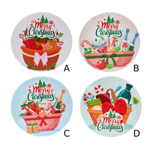 Festive Christmas Ceramic Coaster - 4 Styles