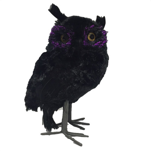 Black Feathered Owl - lightweight Black Feathered Owl - lightweight