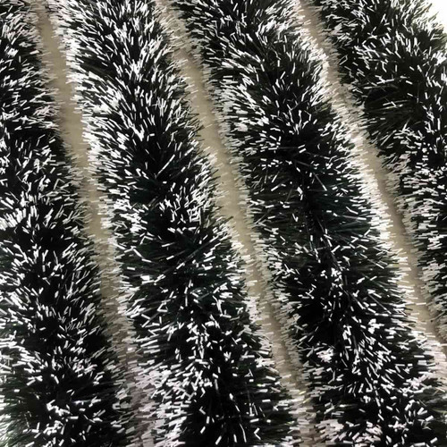 Green with White Tips Tinsel 12 Ply Green with White Tips Tinsel 12 Ply