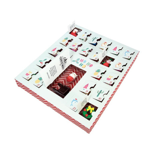 Christmas Eraser Advent Calendar Christmas Eraser Advent Calendar