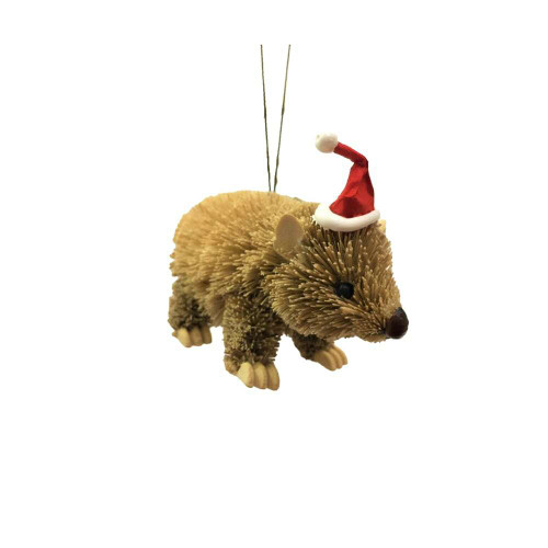 Aussie Christmas Wombat Ornament Aussie Christmas Wombat Ornament