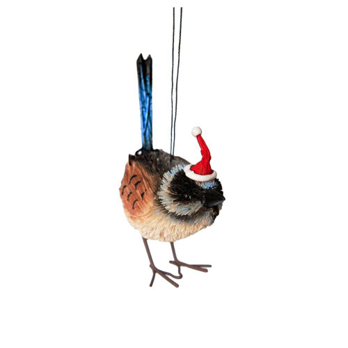Aussie Blue Wren Christmas Ornament Aussie Blue Wren Christmas Ornament