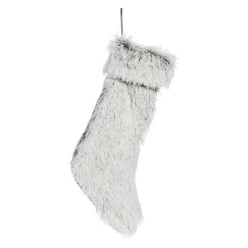 Cosgrove Brown Faux Fur Stocking Cosgrove Brown Faux Fur Stocking