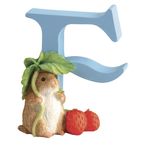 Beatrix Potter Classic - Letter F Timmy Willie Figurine Beatrix Potter Classic - Letter F Timmy Willie Figurine