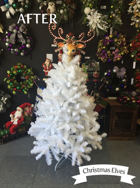 How to fluff your Christmas Tree