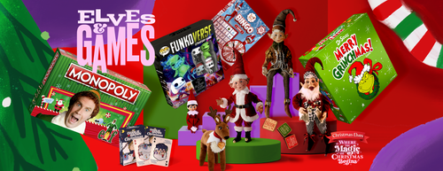 Rediscover games, jigsaw puzzles & books when you celebrate together this Christmas. 10 themes for the perfect party.