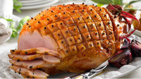 Glazed Christmas Ham