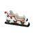 White Glittered Foam Sleigh