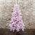 Pink Frosted Christmas Tree – 6 FT (180cm)