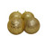 Gold Glitter Baubles ( 4pk) - 100mm