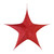 Pop Up Red Tinsel Star 