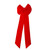 Red Velvet Christmas Bow - 81cm