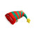 All For Paws Christmas Red and Green Santa Hat 