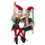 Christmas Holly Red And Green Posable Elf (2 Styles)
