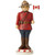 Jim Shore Canadian Mountie Nutcracker Ornament 