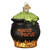 Halloween Cauldron Glass Ornament 