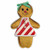 Gingerbread girl with Stripe Dress