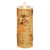 Moving Flame Birch Wrapped Pillar Candle