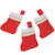 Red Mini Christmas Stocking - 13cm