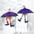 Umbrella with Witch Legs (2 Colours) 