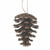 Brown Pinecone Ornament - 8.5cm