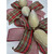 Christmas Bow with Tartan Ribbon