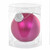 Hot Pink Matt Glass Bauble 