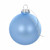 Baby Blue Matt Glass Bauble